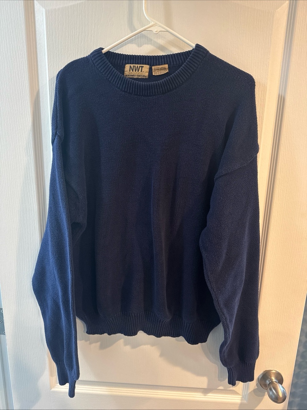 Vintage Northwest Territory Navy Crewneck Sweater
